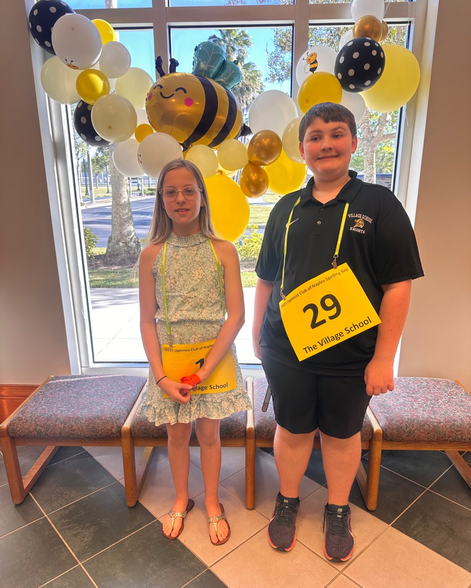 TVSknights's tweet photo. Proud of our TVS spellers at Tuesday night’s Regional Spelling Bee! 🐝 Jackson E. made it to Round 2, and Brynn L. finished in the Top 10 out of 35—advancing to Round 5! Great job representing TVS!

#knightsforlife #defendtheshield #lovetvs #spellingbee #middleschool https://t.co/tISIqMd5rf