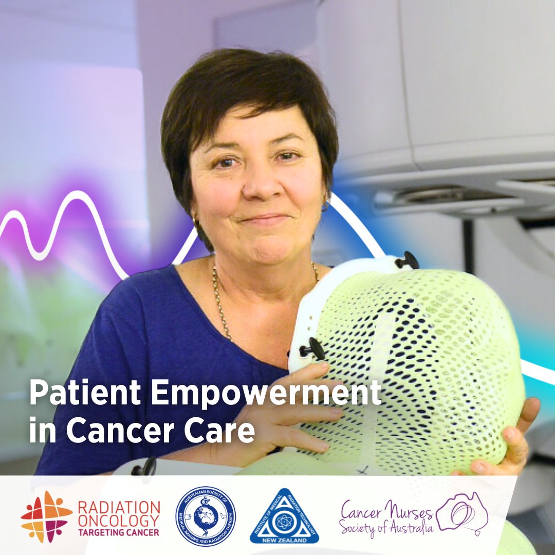 As we wrap-up our joint campaign with @ASMIRTorg, @NZIMRT and @cancernursesaus to raise awareness of radiation therapy for cancer care, this week we recognise the importance of patient empowerment.

Read more &gt;&gt;  ow.ly/SzHP50VkhyJ

#PatientEmpowerment #Person-CentredSupport