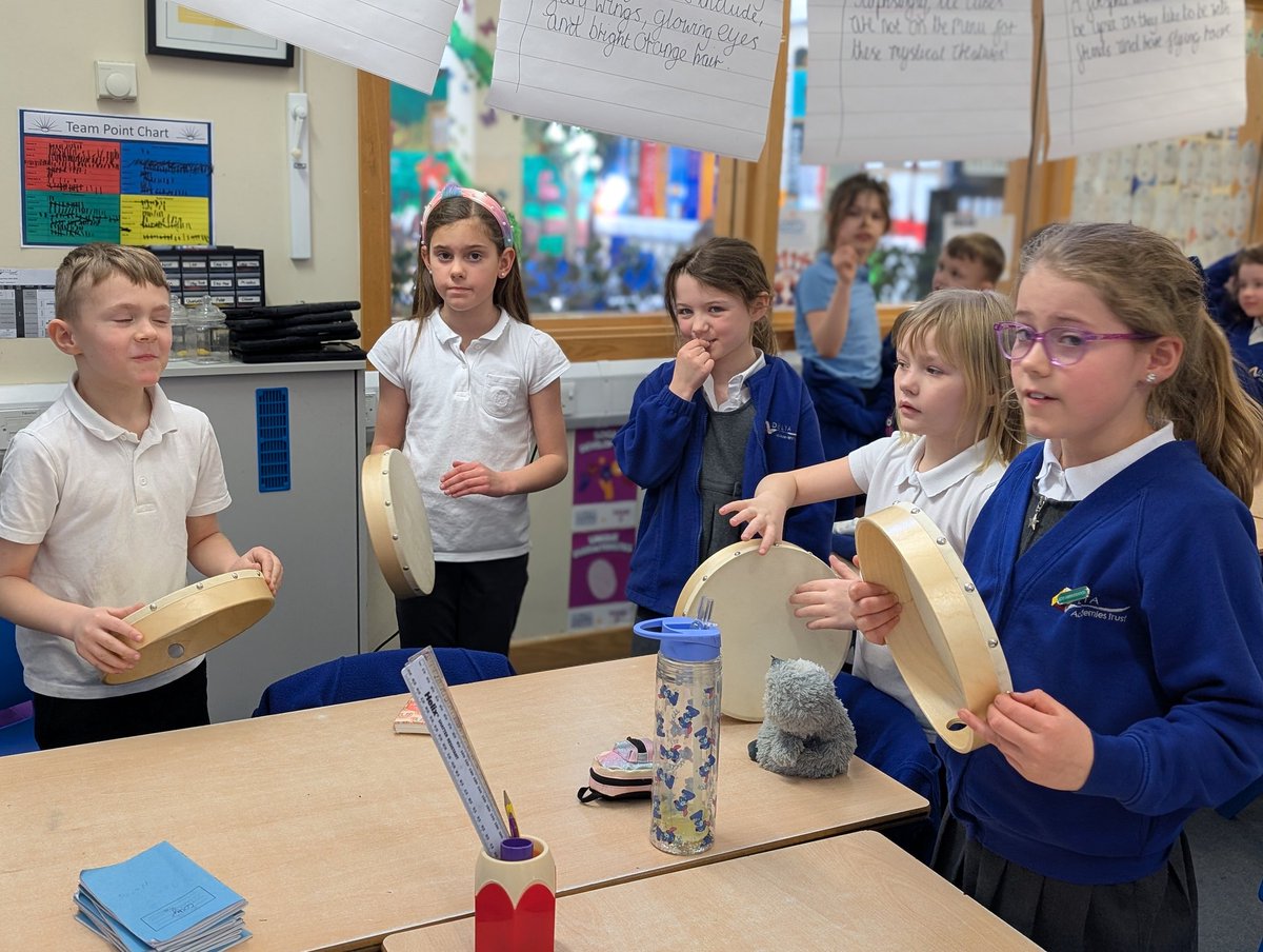 Norbridge Music (@norbridgemusic) on Twitter photo Fantastic work from <a href="/Y3Morpurgo/">Michael Morpurgo Class</a> class this afternoon. They played hand drums and practiced working out which rhythms other people were playing.
<a href="/deltatrustmusic/">Delta Academies Trust: 𝗠𝘂𝘀𝗶𝗰</a> #deltamusic Fantastic work from <a href="/Y3Morpurgo/">Michael Morpurgo Class</a> class this afternoon. They played hand drums and practiced working out which rhythms other people were playing.
<a href="/deltatrustmusic/">Delta Academies Trust: 𝗠𝘂𝘀𝗶𝗰</a> #deltamusic