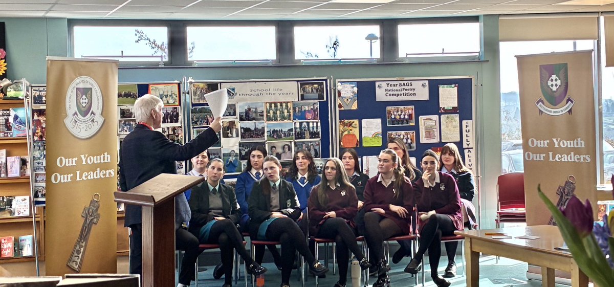 A pleasure to host the Semi-Final of the Knights of St Columbanus Public Speaking Competition. Well done to all the speakers who found language for their faith. Good luck to the teams who got through to the next round <a href="/assumptionlive/">Assumption Grammar</a>