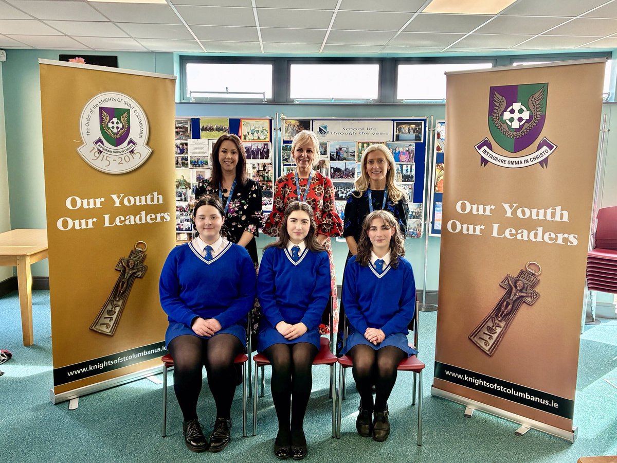 Congratulations to our team who will go on to represent <a href="/assumptionlive/">Assumption Grammar</a> in the Ulster Final of the Knights of St Columbanus Public Speaking competition. Well done! 👏