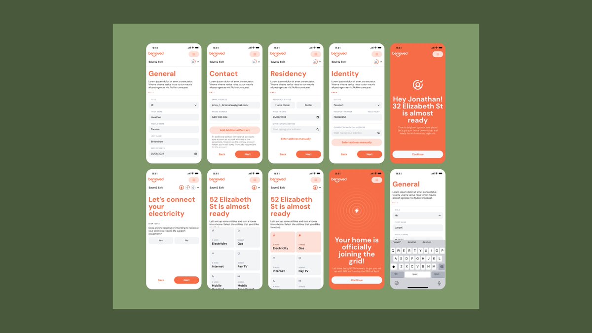 We designed a flexible, white-labeled mobile app for BeMoved, seamlessly adapting to real estate brands like Stone &amp; Bresic Whitney. From wireframes to interactive prototypes, we crafted a user-friendly experience. 📱✨ #UXDesign #AppDesign #CreativeAgency