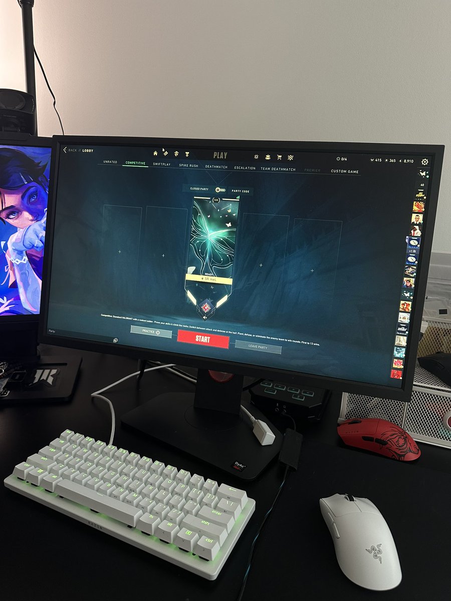 melanji's tweet image. new white colorway just dropped for the Razer Huntsman V3 Pro Mini 😍 #HMV3Pro #ForThePro