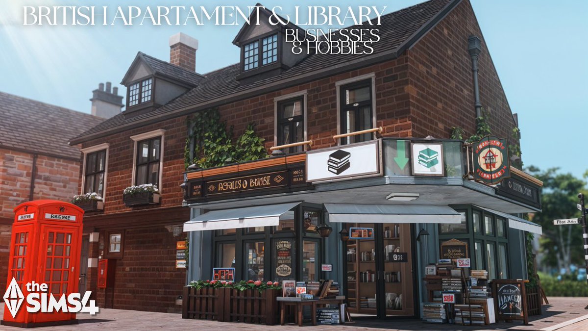AceroladaG's tweet image. 🇬🇧 British Apartament + Library 📚📖
New Speed Build
✨Video- youtu.be/WkwpAdot-xE?si…

 #TheSims4 #Sims4 #EA