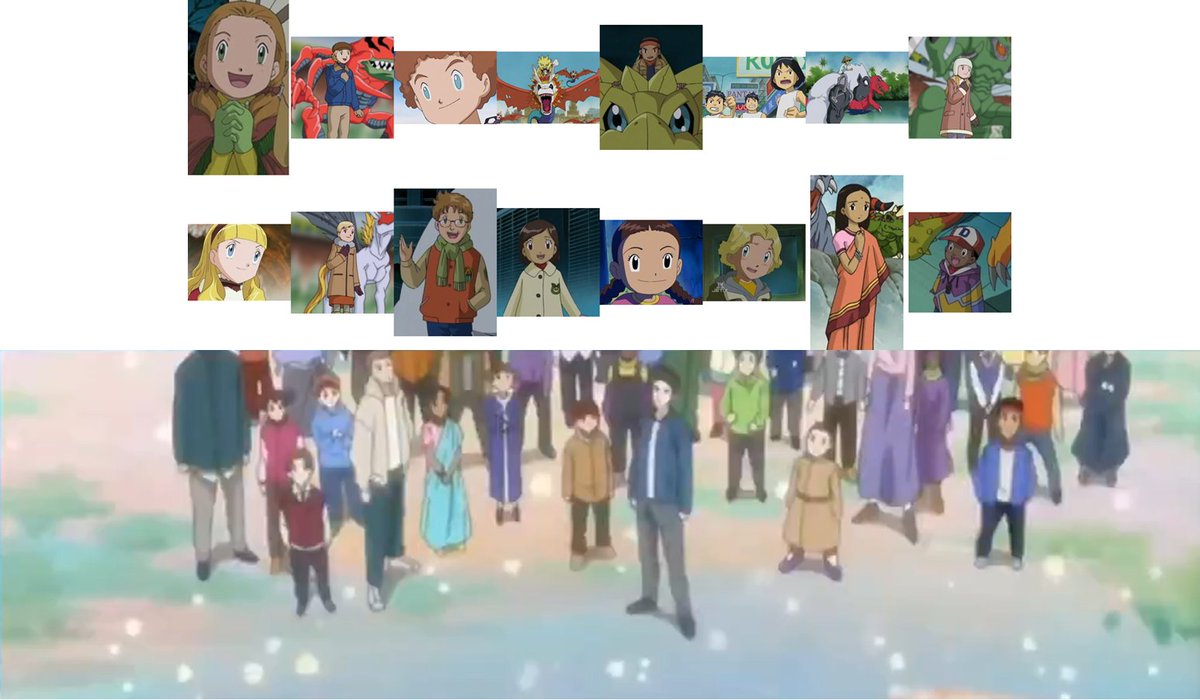 デジモンアドベンチャー02の外国の選ばれし子供たちがデジモン 
