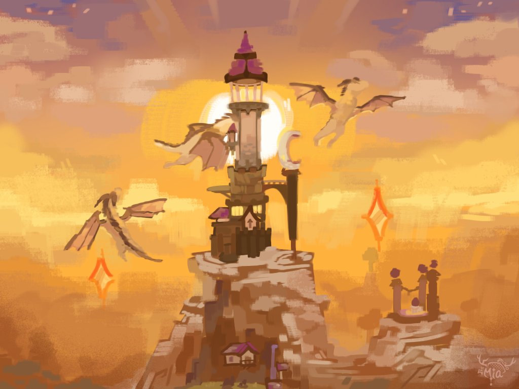 The wizard tower
#geminitayfanart