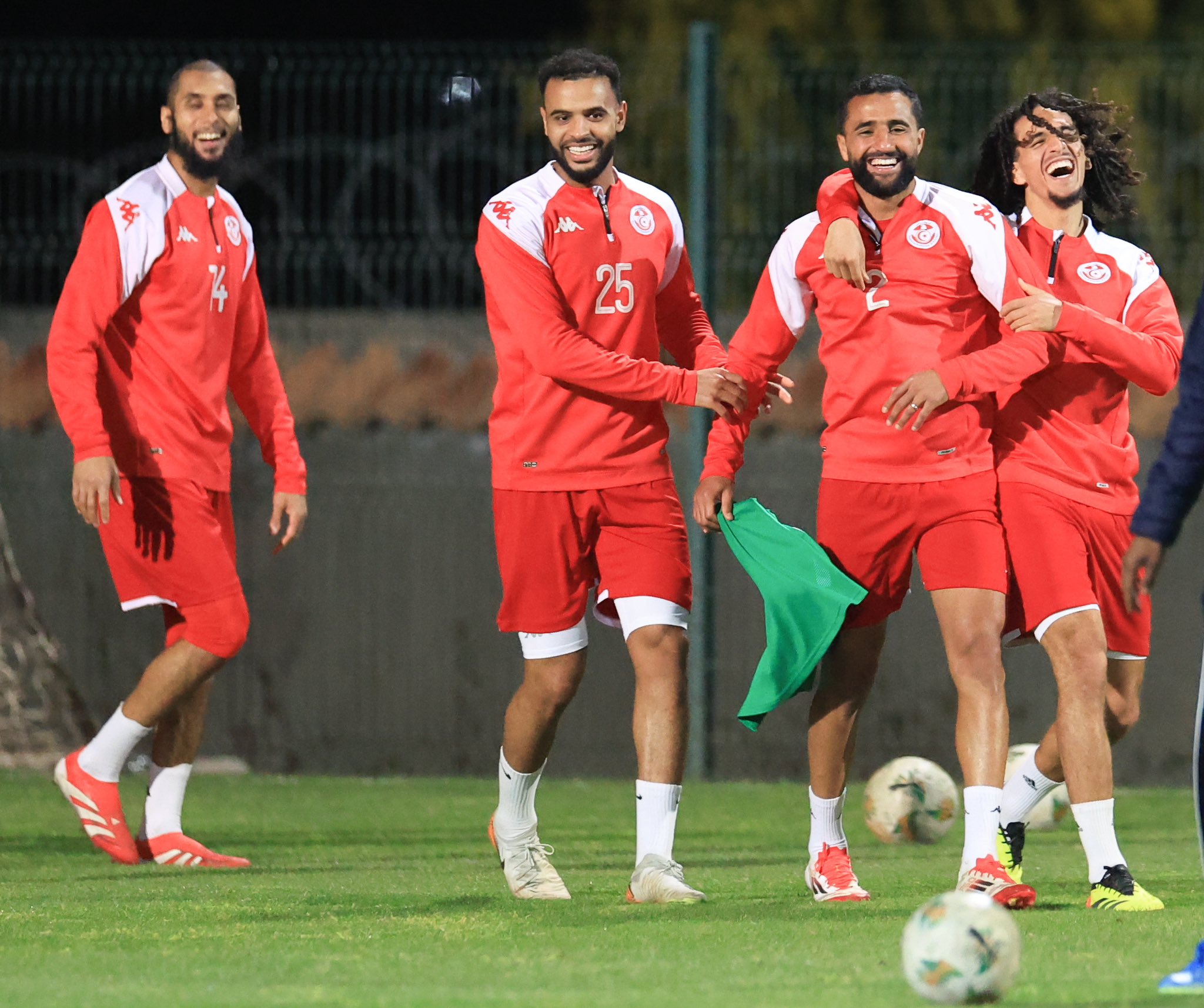 لاعبو تونس. (إكس) 