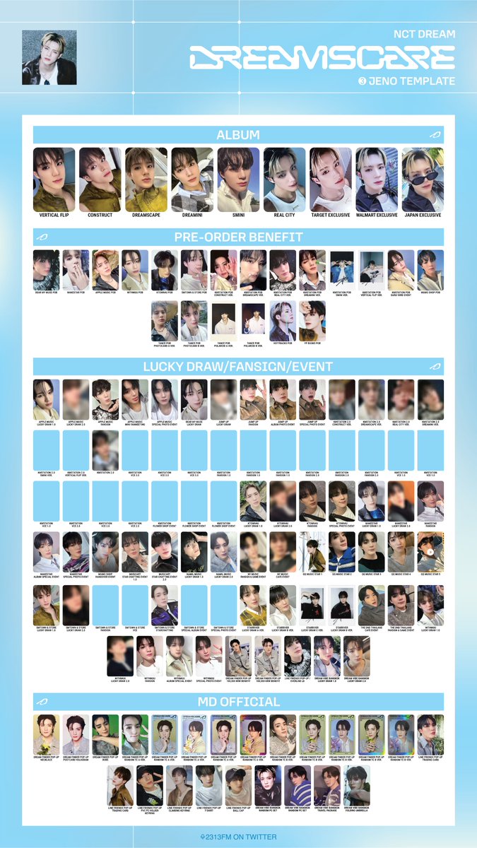 NCT NCTDREAM ジェノ トレカ NCT NCTDREAM ジェノ トレカ NCT ジェノ トレカ NCT DREAM TOUR