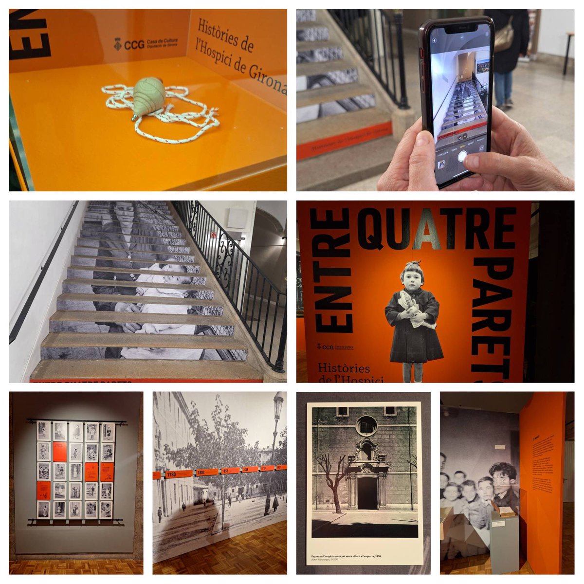 No et pots perdre l'exposició «Entre quatre parets» a la <a href="/casadeculturagi/">Casa Cultura Girona</a>.
Un relat colpidor, intens i desconegut de què ha significat "l'hospici" a la nostra ciutat.
Història feta d'històries! 
Gràcies <a href="/Masdegran/">Lluís Masdevall</a> per recomanar-la!
<a href="/DiputacioGirona/">Diputació de Girona</a>
<a href="/josepcampmajo/">Josep Campmajó</a> <a href="/celinexicola/">Céline Mutos-Xicola</a>