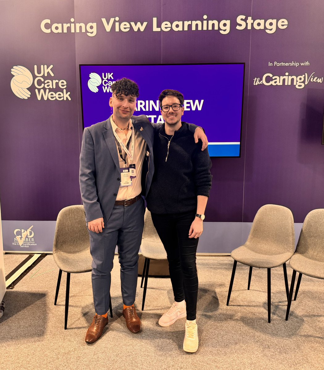Mark Topps ππ (@_mark_topps) on Twitter photo I had the incredible opportunity to co-host my very own theatre βThe Caring View Learning Theatreβ alongside my fellow co-founder & friend, <a href="/AdamDPurnell/">Adam Purnell MIHSCMπ ππ³οΈβπ</a> at this years <a href="/UKCareWeek/">UK Care Week ππ</a>
Engaging sessions alongside a strong social care community is what it is all about!
#UKCareWeek I had the incredible opportunity to co-host my very own theatre βThe Caring View Learning Theatreβ alongside my fellow co-founder & friend, <a href="/AdamDPurnell/">Adam Purnell MIHSCMπ ππ³οΈβπ</a> at this years <a href="/UKCareWeek/">UK Care Week ππ</a>
Engaging sessions alongside a strong social care community is what it is all about!
#UKCareWeek