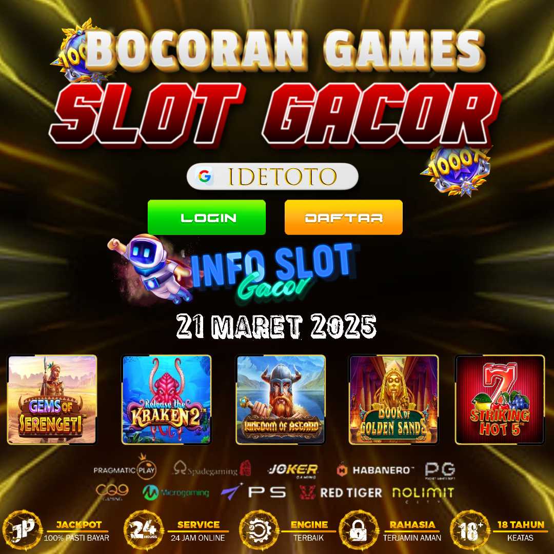 Indtogel88's tweet photo. IDETOTO Bocoran Games Slot Gacor Hari Ini Daftar Via Aceh Syariah

Berikut adalah beberapa daftar games slot terbaik yang sangat populer saat ini:

1. Gems Of Serengeti
2. Release The Kraken 2
3. Kingdom Of Asgard
4. Book Of Golden Sands
5. Striking Hot 5 https://t.co/Zqruh79vFq