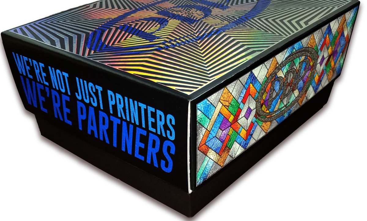 PrintingPrecise's tweet image. Congratulations to our own Embellishment Wizard Joe Korito for developing this Masterpiece! It was so good it was featured in an article in PostPress online magazine which you can read below.   #postpress #amplify #embellishments #printembellishment

postpressmag.com/featured/2025/…