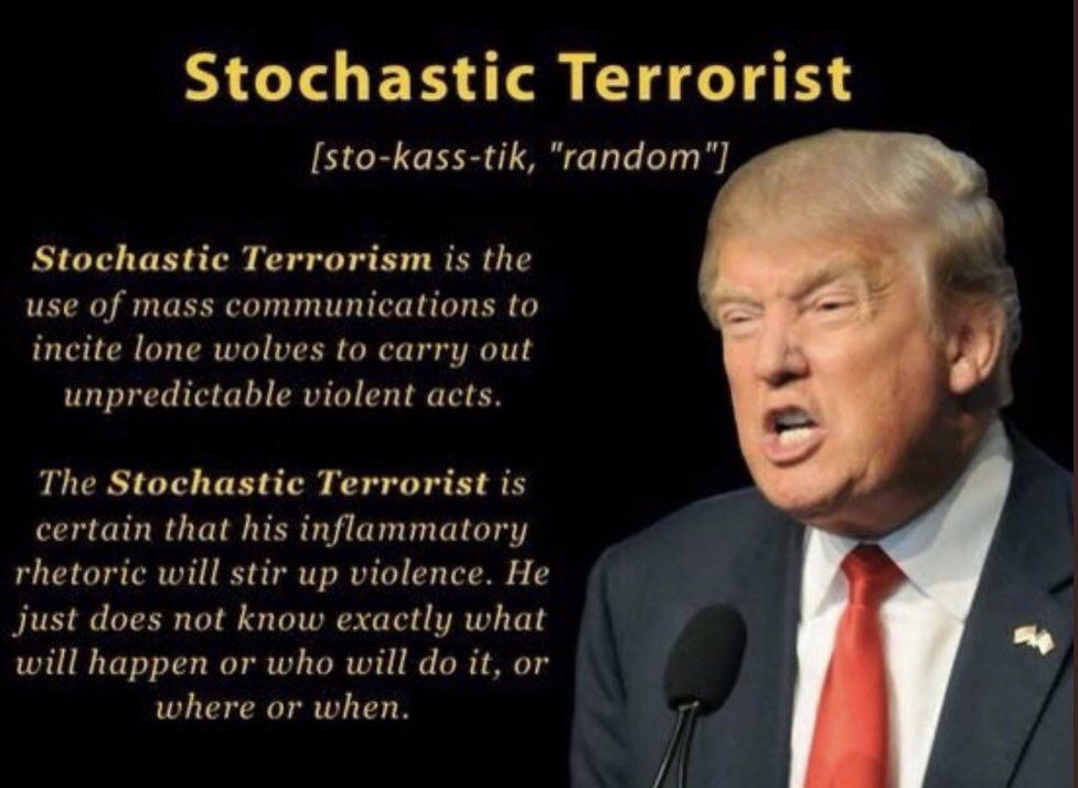Simon (@ancientkeeper) on Twitter photo The MAGA spokesperson on <a href="/BBCNewsnight/">BBC Newsnight</a> complaining about the Left indulging in stochastic terrorism is a bit rich! The MAGA spokesperson on <a href="/BBCNewsnight/">BBC Newsnight</a> complaining about the Left indulging in stochastic terrorism is a bit rich!