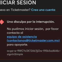 JoshuaProRR's tweet photo. @ServicioTM ayudenme con mi cuenta tengo un problema y necesito ayuda urgente ya que tengo varios eventos manana y no puedo acceder a mis boletos https://t.co/wQRGqZrVU2