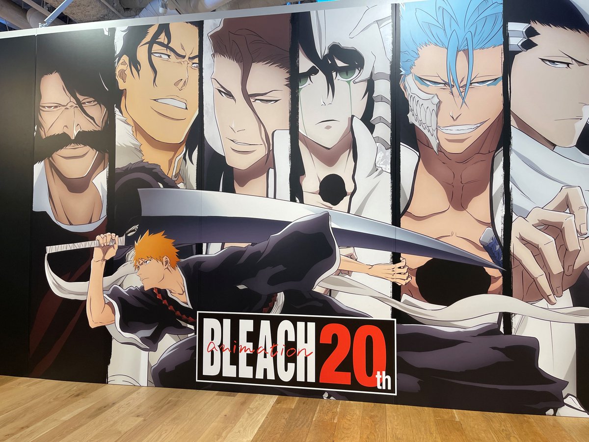 ◤￣￣￣￣￣￣￣￣￣￣￣◥ #BLEACH animation 20th POP UP SHOP in