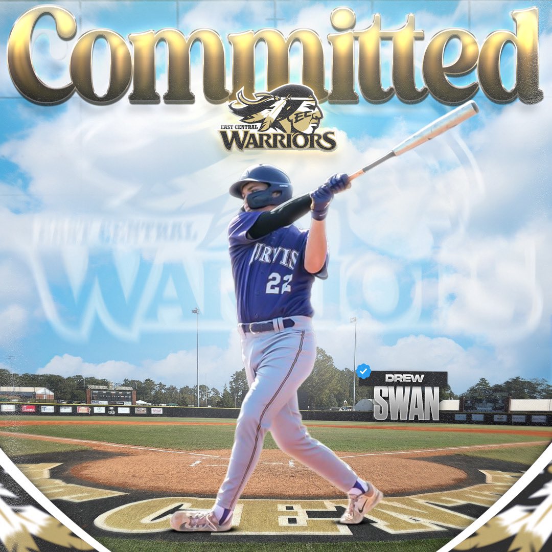 First and foremost I want to thank God for the ability to play this game. With that being said I will be going to further my academic and athletic journey at East Central Community College.