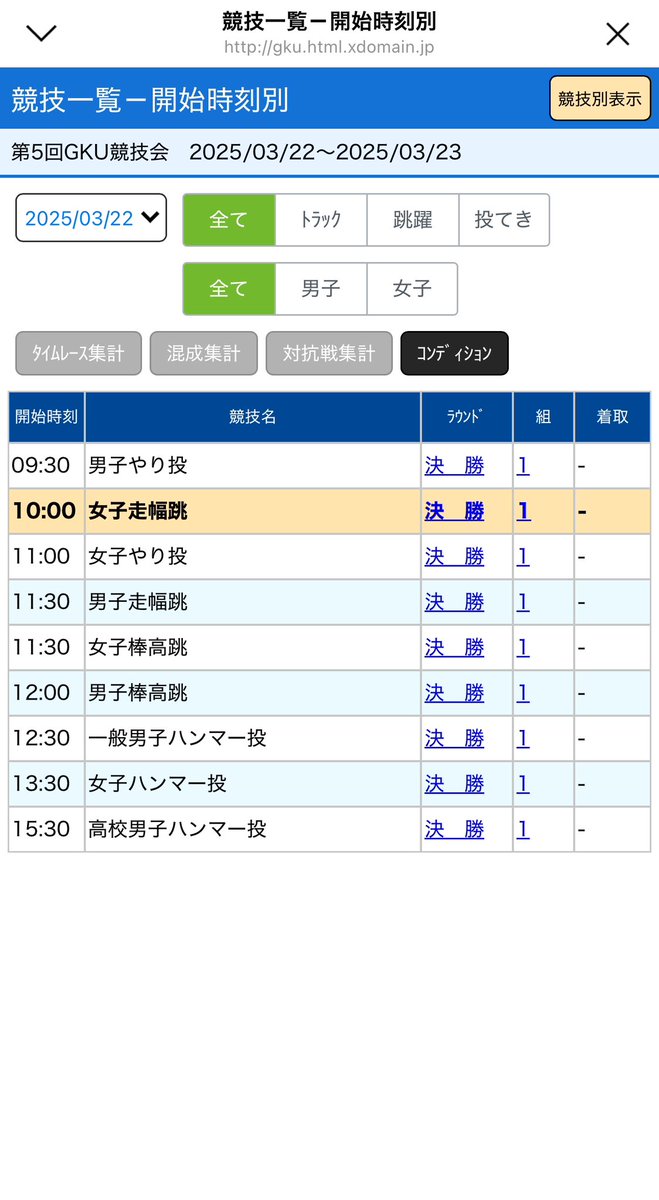 岐阜協立大学 陸上競技部 on X: 