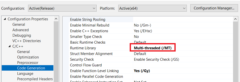 How many times have you forgotten to adjust these two flags in your Visual Studio project?
/MT means not require the Visual C++ Redistributable.
No debug will exclude the debug information in the final executable.
#redteam #malware #blueteam