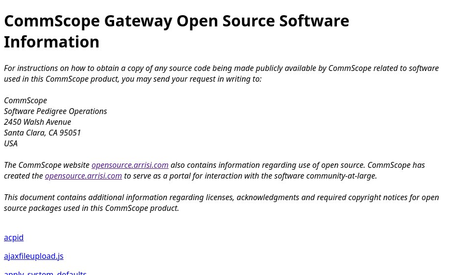 computerficker's tweet image. > Write us a letter for source code
> Opensource link is dead
ah yes i love the support of major modem manufacturers towards the open source community