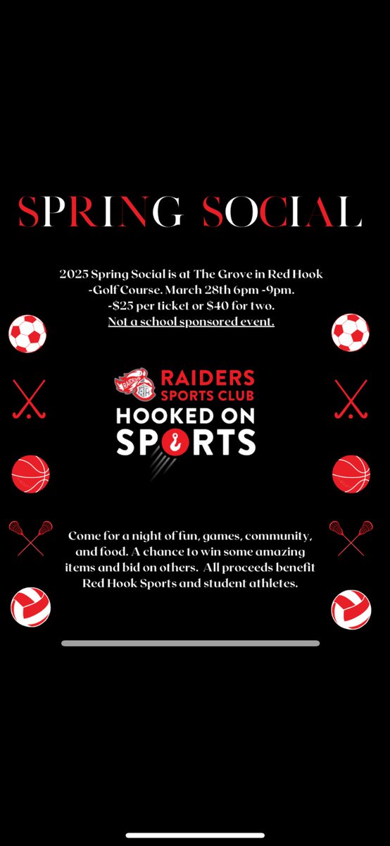 Mark your calendars!  <a href="/rhcsd/">Red Hook Schools</a> <a href="/RedHookSeniorHS/">Red Hook High School</a> <a href="/HookRaider/">Red Hook Raiders Sports Club</a> <a href="/redhookguidance/">RHHS StudentServices</a> <a href="/JanetWarden/">Dr. Janet Warden</a>