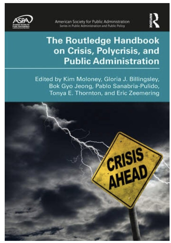 Ger_Bonilla's tweet image. 📢New publication. My chapter in The Routledge Handbook on Crisis, Polycrisis, and Public Administration focuses on the supranational levels of policymaking and its organizational implementation.