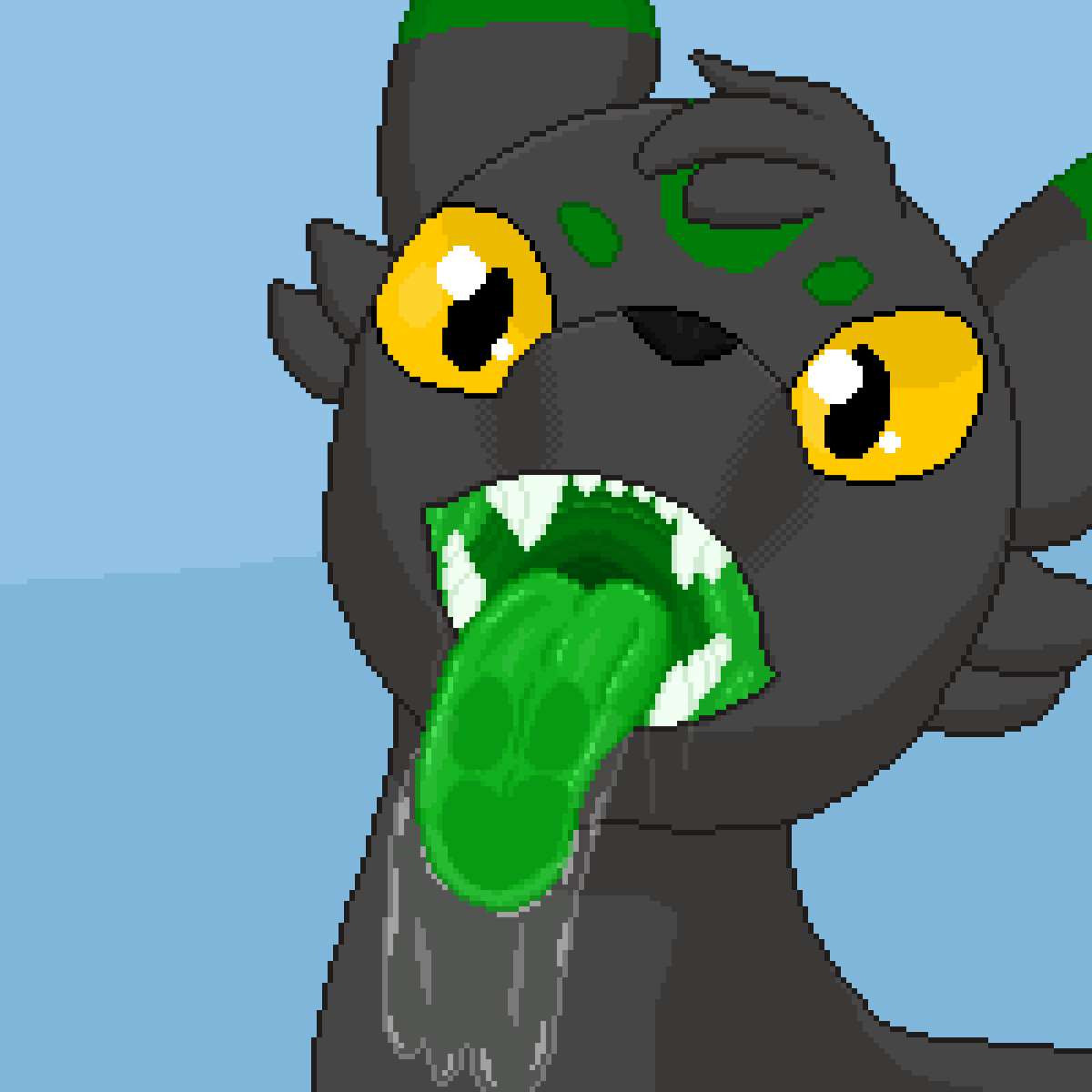 Looks like Orion found himself a tasty lil Snack~!
Honestly about time I did one of these, considering how much I love screen licks