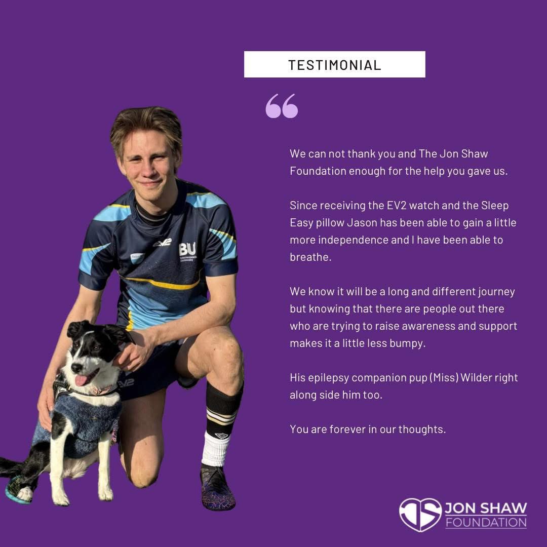 Jon Shaw Foundation tweet media