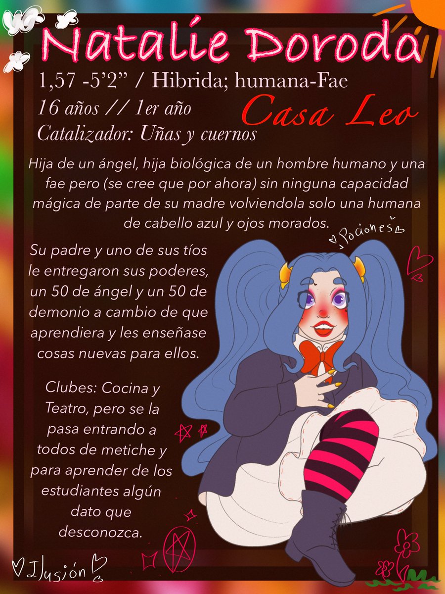 SweetRedShugar's tweet photo. Ma bby💅🏼
Por pedido del público (nomasdeMal)

Lista para conocer a medio mundo, cada chisme existente y aprender lo que nadie debe aprender💅🏼

 #SaintMegiAcademy https://t.co/hUVUJZpKxY