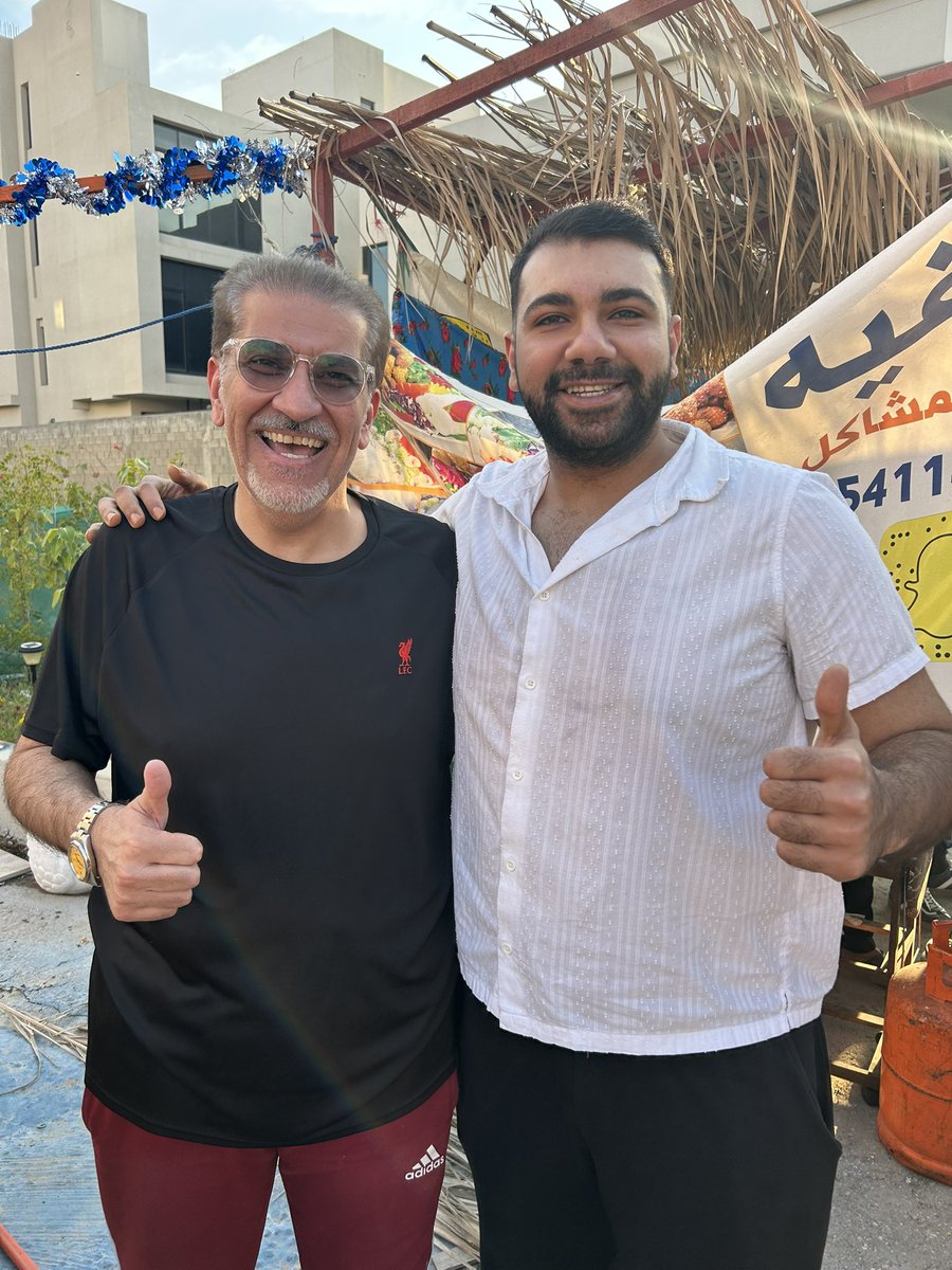 مع الحارس المتميز لنادي الهدى والمنتخب السعودي / حسن تريك 🇸🇦🇰🇼❤️🌹👍