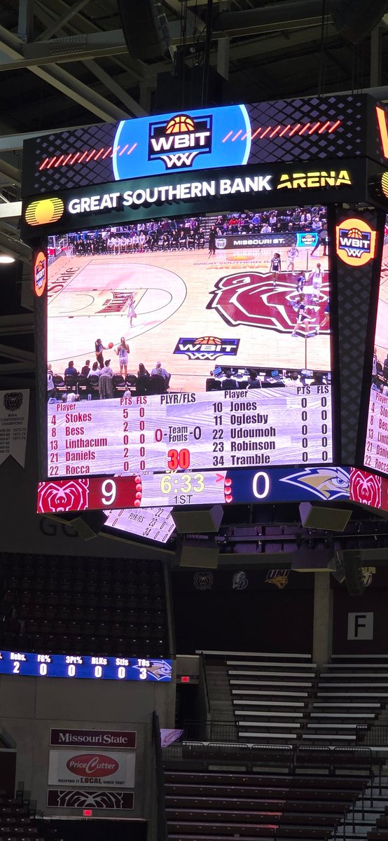 #ElevateTheGame Lady Bears off to a great start vs Oral Roberts!!