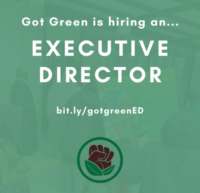 Got Green (@gotgreenseattle) on Twitter photo Got Green is looking for a new Executive Director! 
More info here: bit.ly/gotgreenED
Share widely! Got Green is looking for a new Executive Director! 
More info here: bit.ly/gotgreenED
Share widely!