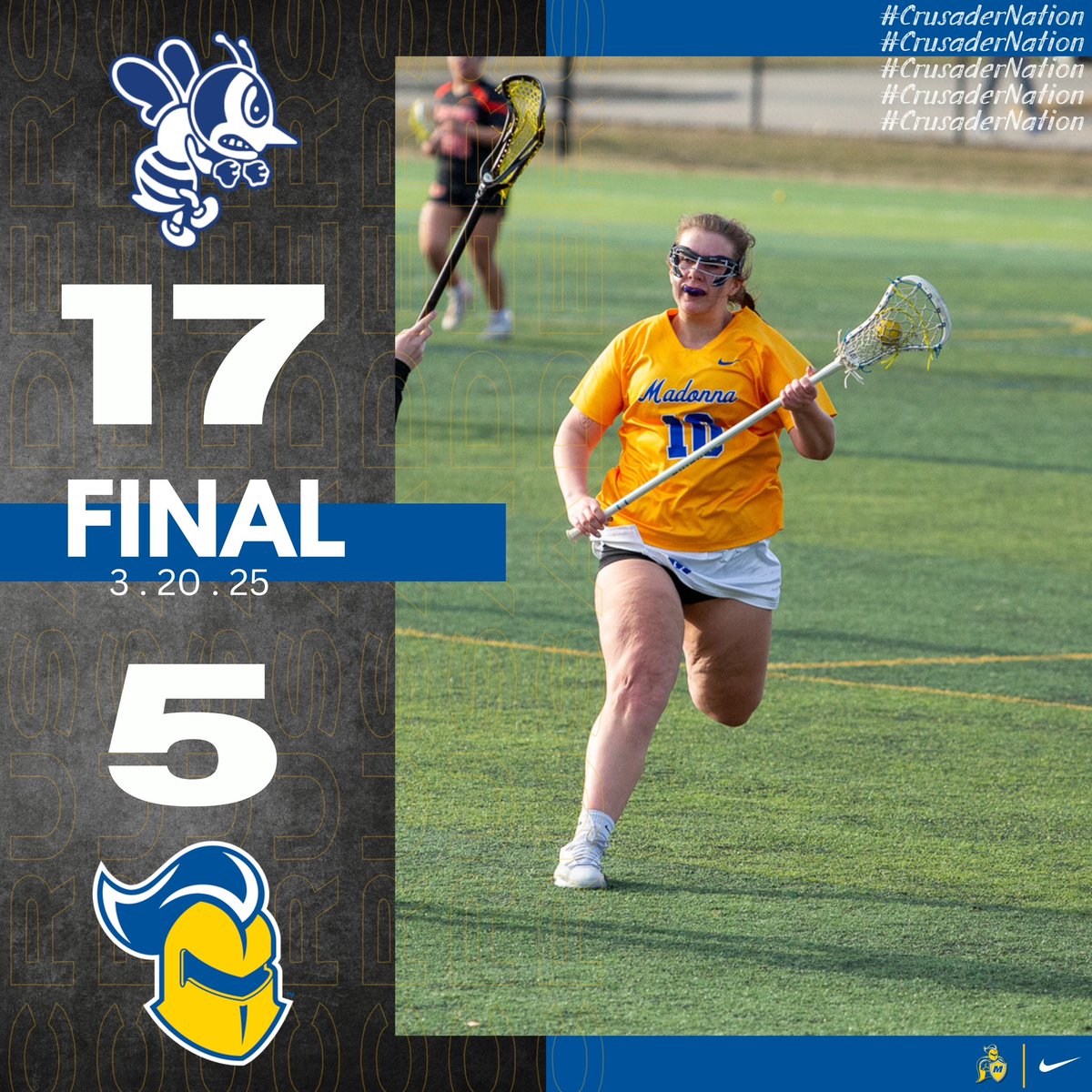 Final.

#crusadernation