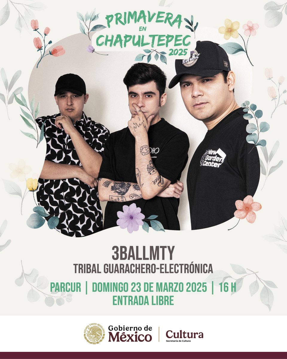 Helenico's tweet photo. 🌼🌞¡Se va a poner buena la #PrimaveraEnChapultepec!

🏃‍♂️🐶Vamos con todo y mascotas, ahí nos encontramos.

🎶Exhibiciones de skate, talleres y otras actividades.

🛹Entrada libre | Tres sedes:

#PARCUR
#PabellónEscénico
@CC_LosPinos 

🗓️23 de marzo | 11 a 19 h https://t.co/r2tGi0akme