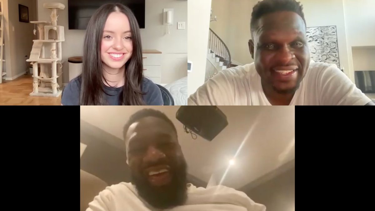 mollyhannahm's tweet image. the coolest, most full-circle moment of my career:
i got to interview the two players who made me fall in love with basketball. my full conversation with tony allen and zach randolph is linked below.