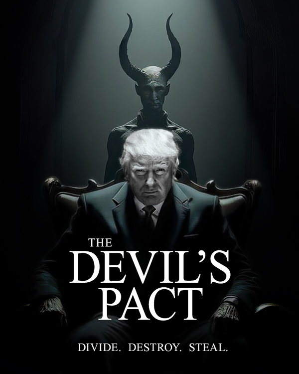 Only the weak sell their soul to the devil. #TrumpIsUnfitForOffice #TrumpisaNationalDisgrace #SlavaUkraïni