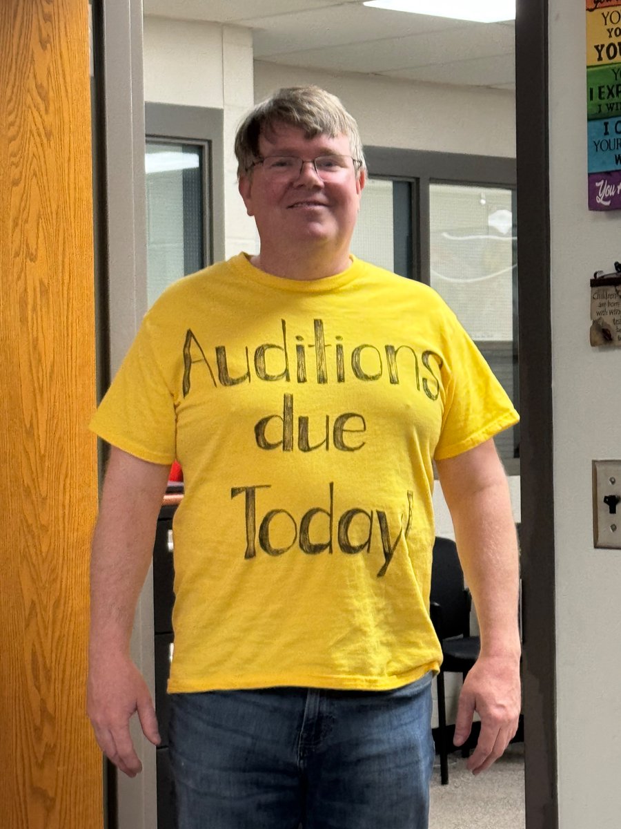 Mr String has a reminder......

#BelieveBelongBecome #HCPSS