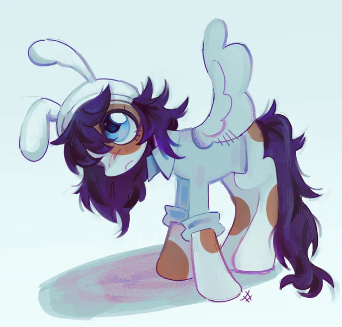 pastel sketch from part time job 