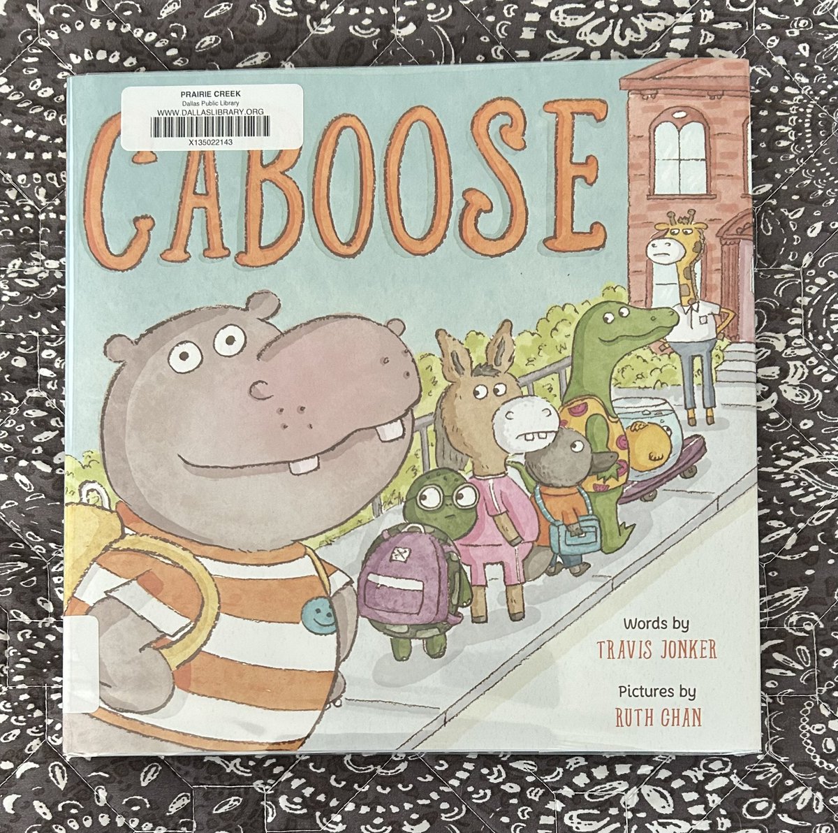 Bethe Marie Lehman (@bethebooks) on Twitter photo Every teacher knows a kid like this exuberant hippo who has to be first in line. Love how he takes the caboose news in stride and develops a new zest for being last in line. Cute pics ❤️variety of animals and their wardrobes! <a href="/100scopenotes/">Travis Jonker</a> <a href="/ohtruth/">Ruth Chan</a> <a href="/DISD_Libraries/">Dallas ISD Libraries</a> #bookaday Every teacher knows a kid like this exuberant hippo who has to be first in line. Love how he takes the caboose news in stride and develops a new zest for being last in line. Cute pics ❤️variety of animals and their wardrobes! <a href="/100scopenotes/">Travis Jonker</a> <a href="/ohtruth/">Ruth Chan</a> <a href="/DISD_Libraries/">Dallas ISD Libraries</a> #bookaday