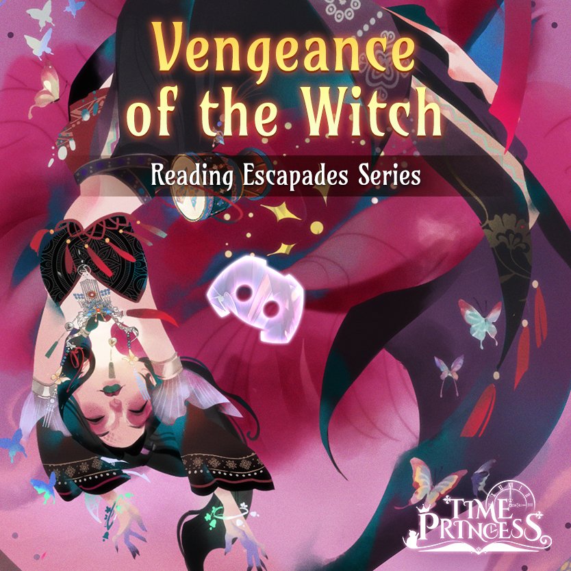 Travelers, we're holding a special Vengeance of the Witch Book Club stream with our lovely author, Spocky!

The Discord #dress-up-live text stream will be held on 3/24 21:00 (GMT-5). 

Click here to reach our DISCORD
👉 discord.gg/timeprincess

#timeprincess #dressup #dressuplive