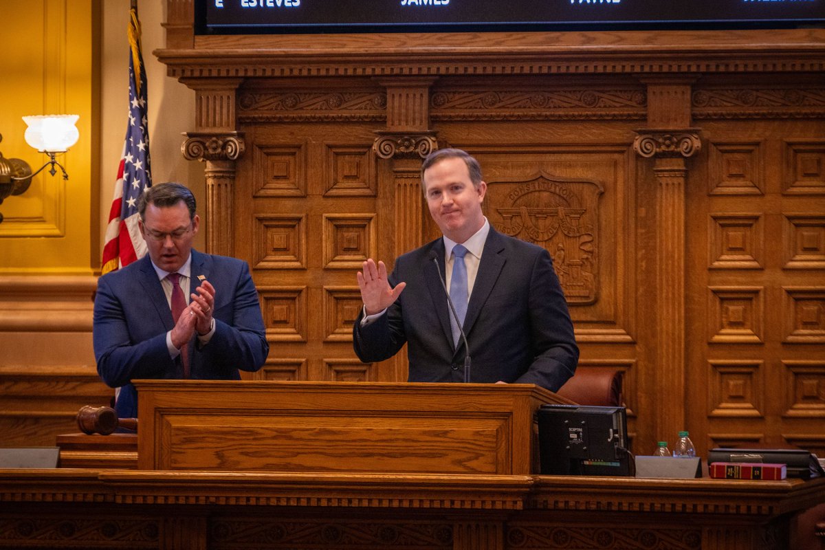 Congressman Brian Jack (@repbrianjack) on Twitter photo Thank you, <a href="/LtGovJonesGA/">Lt. Governor Burt Jones</a>, for inviting me to address the Georgia Senate today.
The Senate has long been the cradle of leadership in Georgia, and our partnership with the Senators whose constituencies I share — John F. Kennedy, Tim Bearden, Marty Harbin, Matt Brass, and Randy Thank you, <a href="/LtGovJonesGA/">Lt. Governor Burt Jones</a>, for inviting me to address the Georgia Senate today.
The Senate has long been the cradle of leadership in Georgia, and our partnership with the Senators whose constituencies I share — John F. Kennedy, Tim Bearden, Marty Harbin, Matt Brass, and Randy