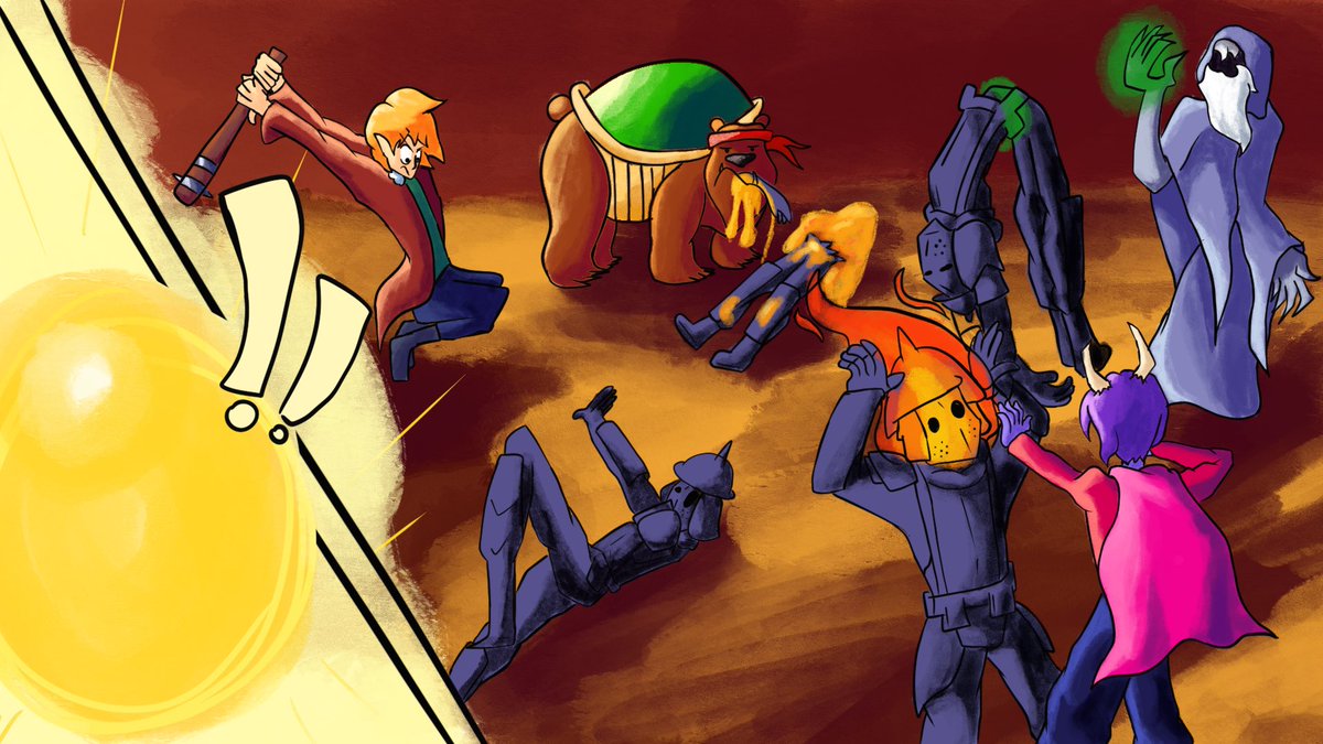 Shadic665's tweet image. Here’s another thumbnail for my dnd podcast hell yeaaaahhhhh