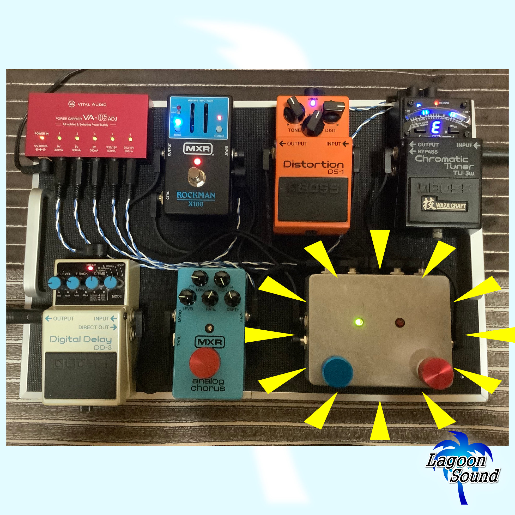 エフェクター スイッチャー 4ループ LAGOON SOUND Loop 4 Type-Y Western Electric | LAGOON SOUND