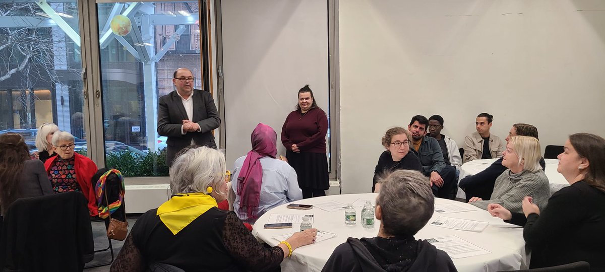 We had a lovely #Ramadan iftar gathering at 92NY cultural center here in Manhattan