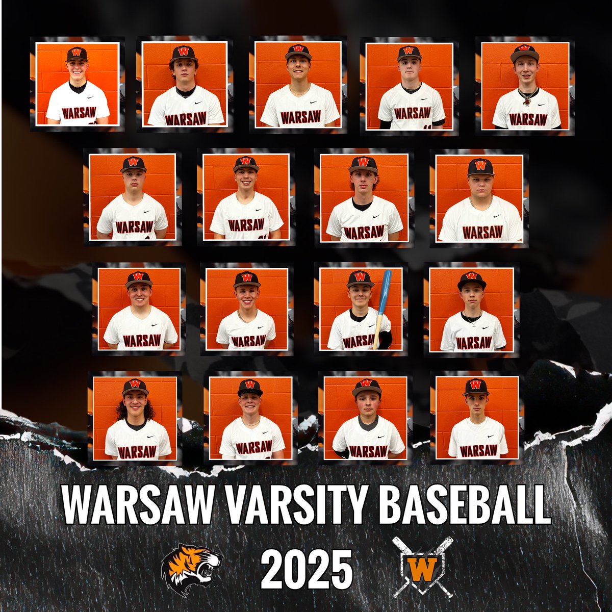 Warsaw Tiger Varsity Baseball 2025 #Baseball #Warsaw #WarsawTigers