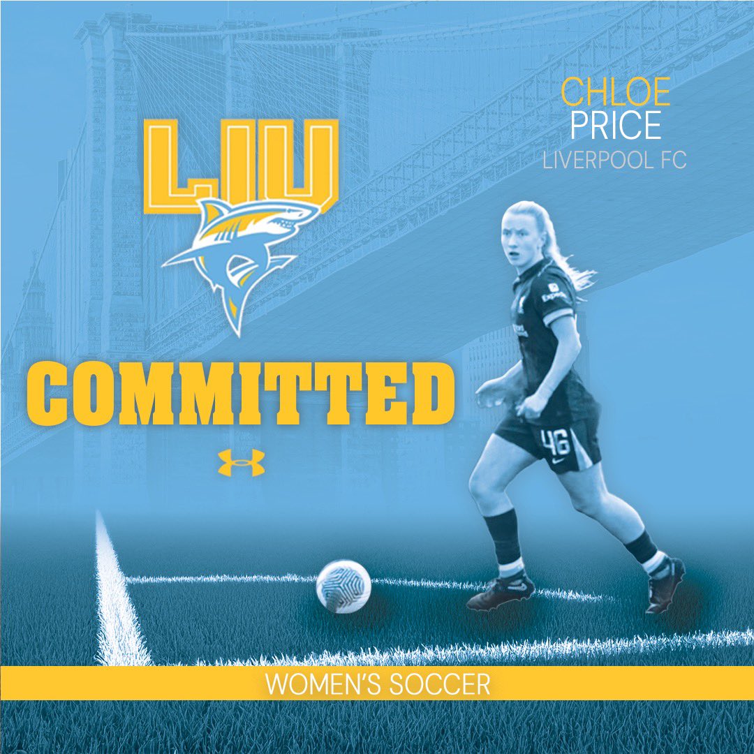SIGNED | Welcome Chloe Price👏 fins up 🦈

#liuwsoc #liuathletics #longislanduniversity #finsup #nec #NECWSOC #ncaa