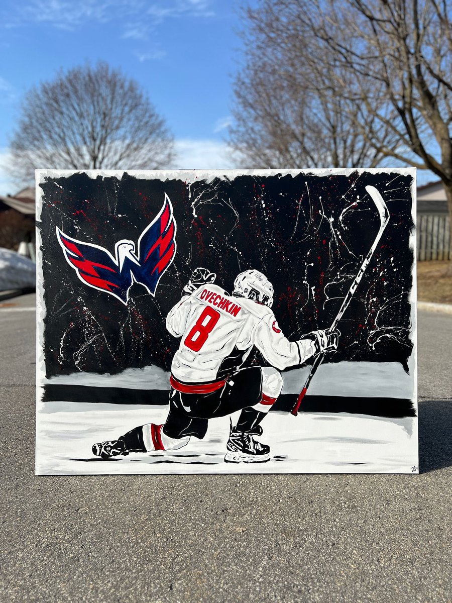 <a href="/BR_OpenIce/">B/R Open Ice</a> <a href="/heatdaddy69420/">Rob Gucci</a> 48"×60" painting by @Jb_artmtl on IG.
