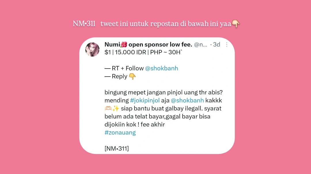 Minu ࣪𖤐 open sponsor low fee~ tweet media