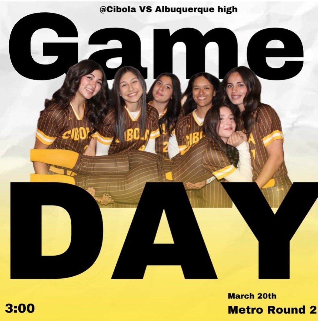 Orlando J Marquez (@orlandoabq) on Twitter photo 2nd round of the APS Metro Softball tournament...<a href="/CibolaCougars/">Cibola High School</a> wins 5-2 over Albuquerque High & moves on to the semi-finals tomorrow at 1pm @ Cibola! Gaby Moncada had a great game pitching! Go Coogs! 🥎💪🥎💪 <a href="/JamesDYodice/">James Yodice</a>
<a href="/krqesports/">Van Tate</a> <a href="/RonKOAT/">Ron Burke</a> <a href="/DevJTV/">Devin J Martin</a> <a href="/_NMAA/">NMAA</a> 2nd round of the APS Metro Softball tournament...<a href="/CibolaCougars/">Cibola High School</a> wins 5-2 over Albuquerque High & moves on to the semi-finals tomorrow at 1pm @ Cibola! Gaby Moncada had a great game pitching! Go Coogs! 🥎💪🥎💪 <a href="/JamesDYodice/">James Yodice</a>
<a href="/krqesports/">Van Tate</a> <a href="/RonKOAT/">Ron Burke</a> <a href="/DevJTV/">Devin J Martin</a> <a href="/_NMAA/">NMAA</a>