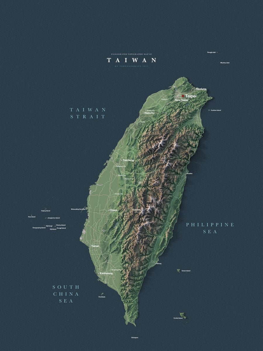 This is Taiwan.
Taiwan is a country.