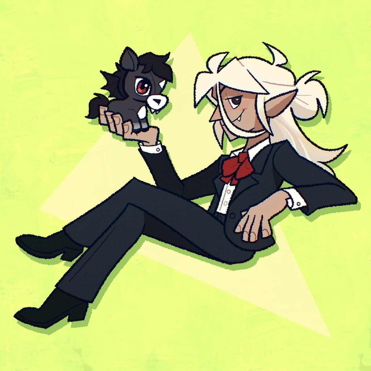 There's still a few days to go on this campaign and any help will be appreciated! If you want yourself a cute vampire horse plushie (goth horse girls I know you're out there) be sure to check the link in the next tweet